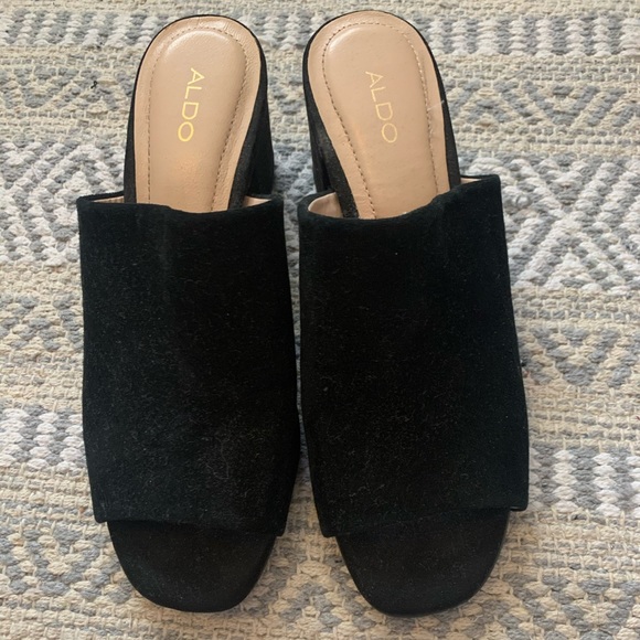 Heeled Mule Sandals - Picture 2 of 4